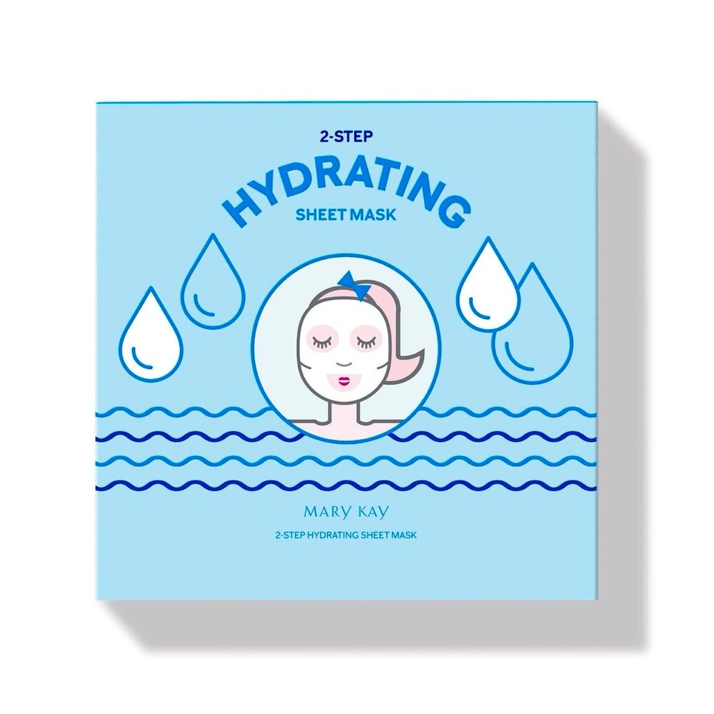 NIB Special Edition Mary Kay 2 step Hydrating Sheet Mask